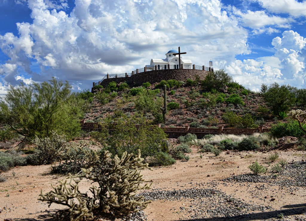 Greek orthodox chapel near Florence Arizona