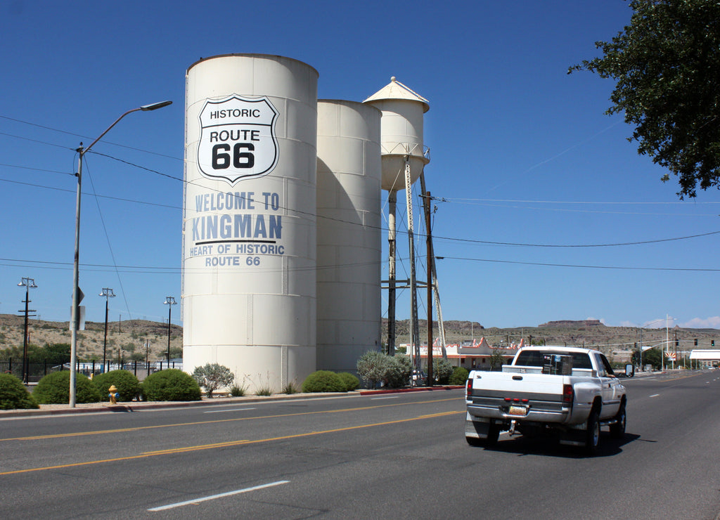 Route 66 à Kingman (Arizona)