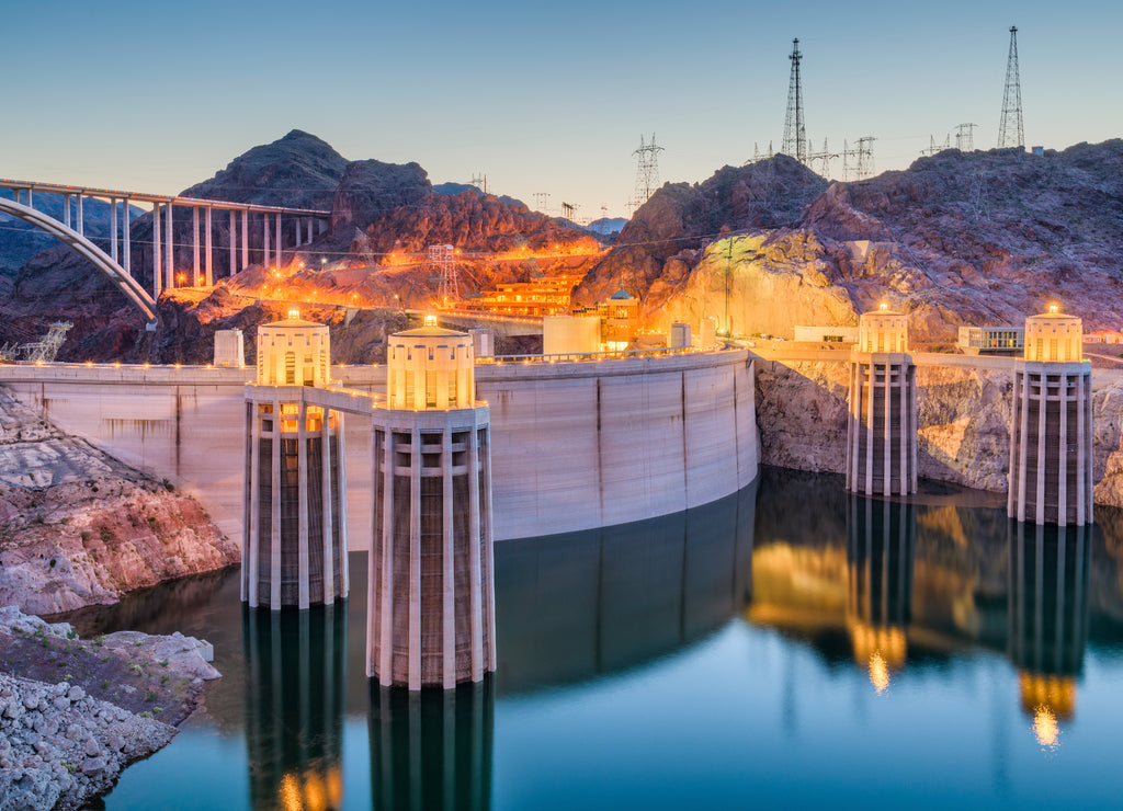 Hoover Dam, Arizona, Nevada, USA