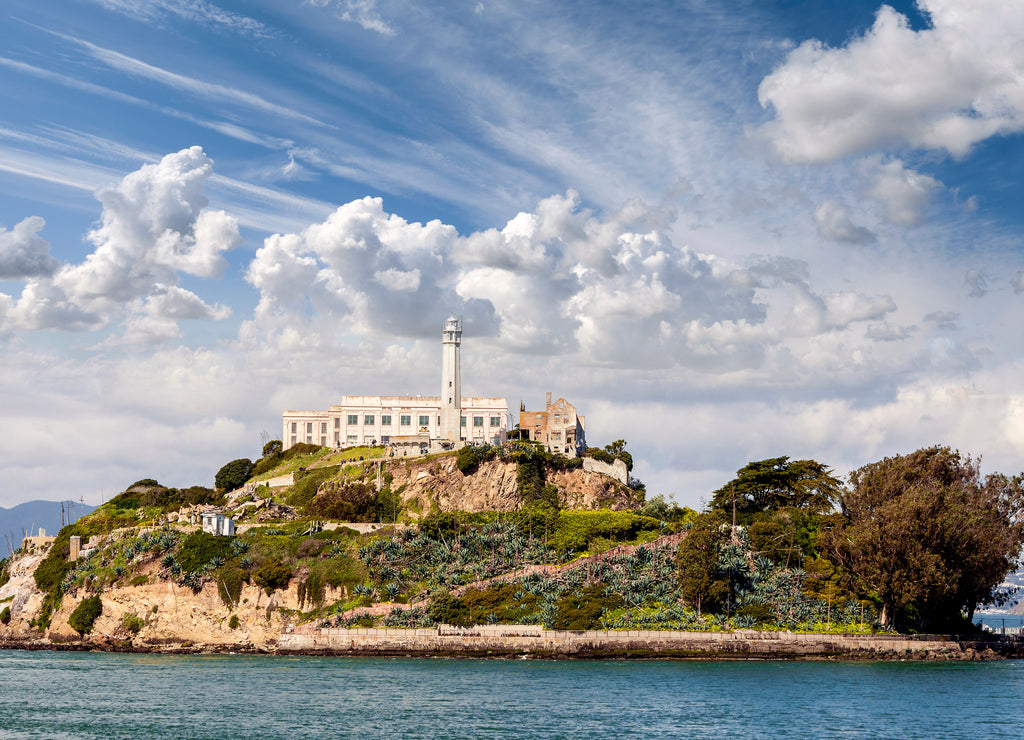 Alcatraz Island in San Francisco, USA, California