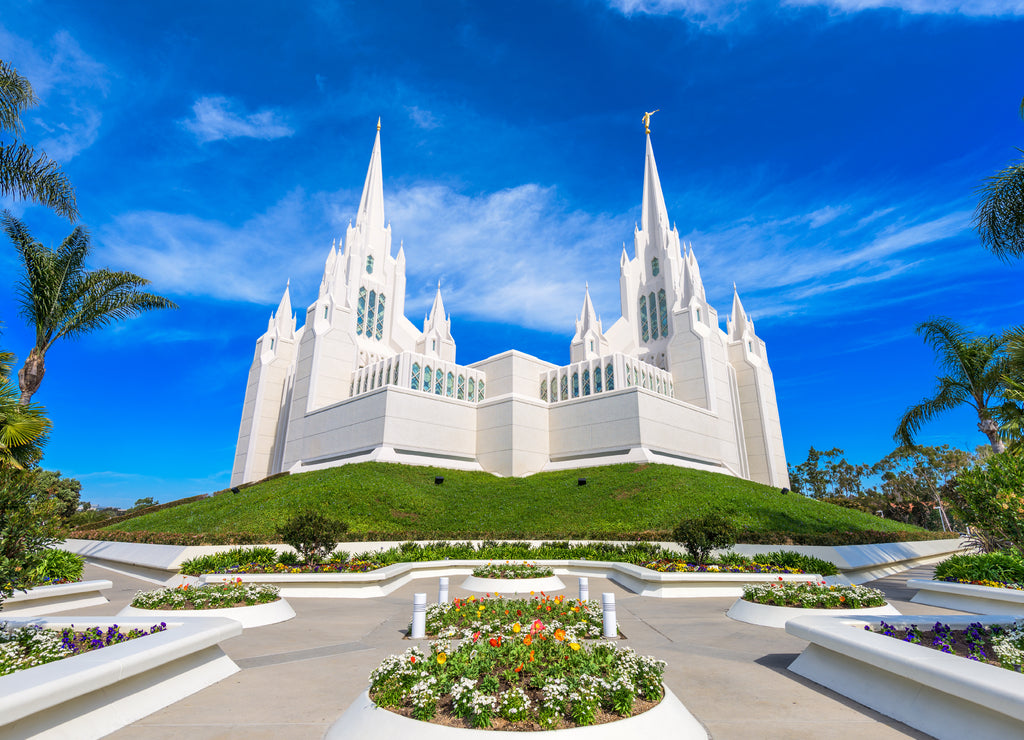 San Diego, California at San Diego California Mormon Temple