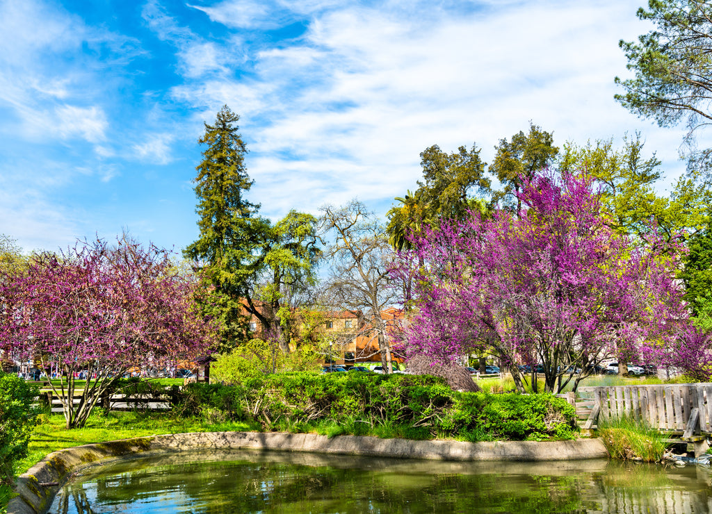Sutters Fort State Historic Park in Sacramento, California