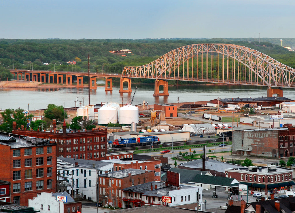 Dubuque, Eagle Point Park, Iowa USA