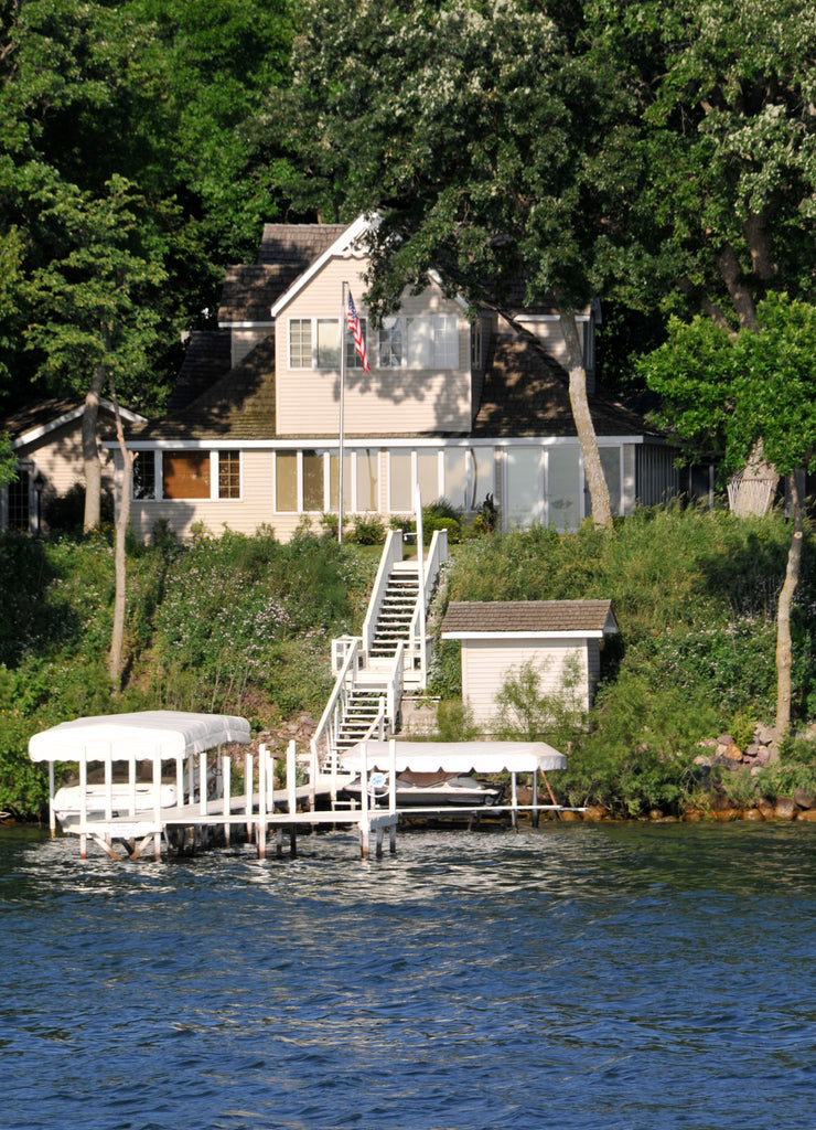 Lake House in Iowa USA