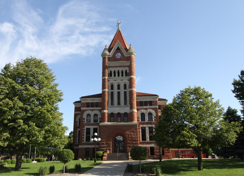 Sioux County Courthouse Iowa USA