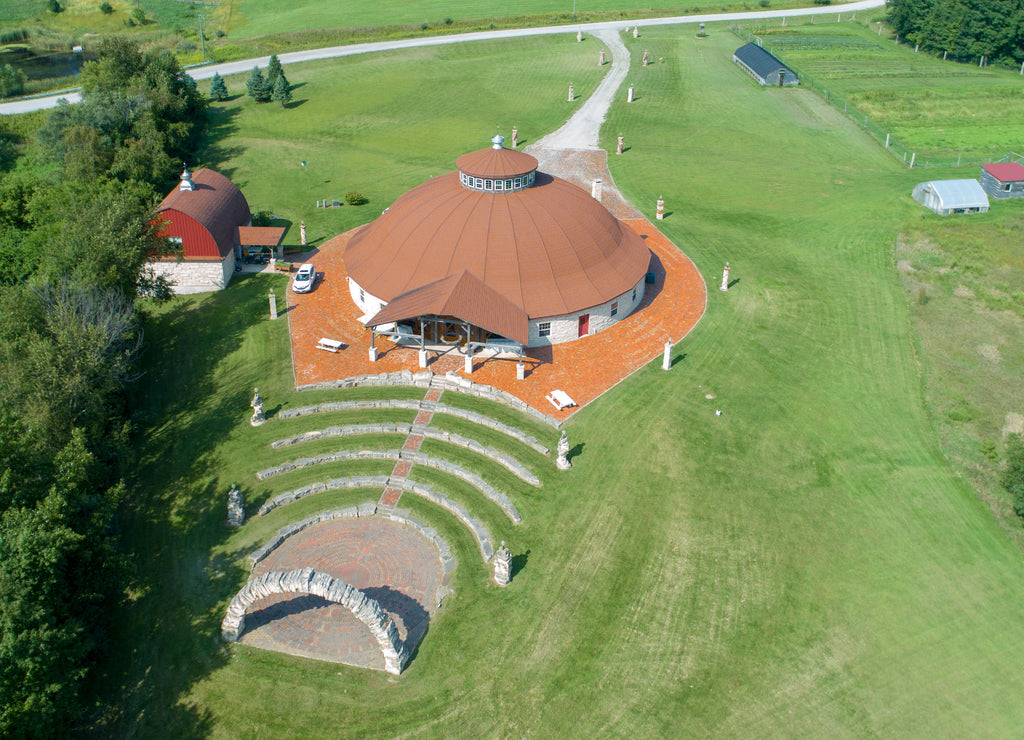 Historic Round Stone Barn Solon Iowa