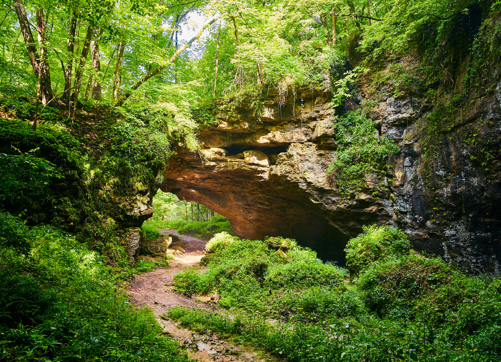 Maquoketa Caves State Park, Rocky Tunnels, Iowa