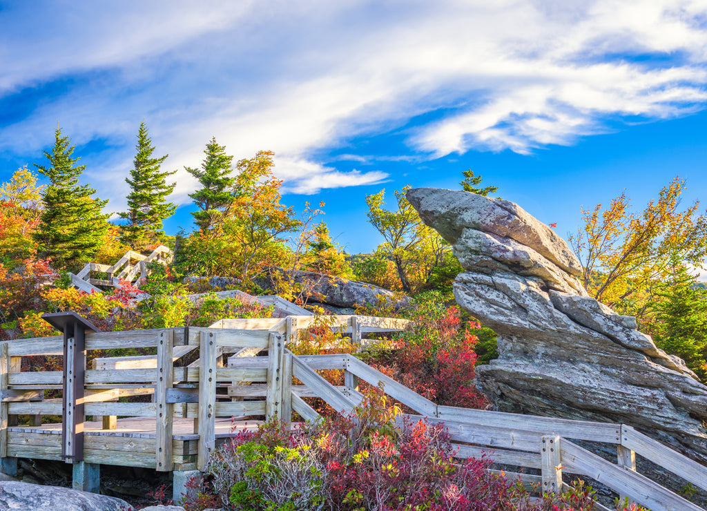 Grandfather Mountain North Carolina, USA