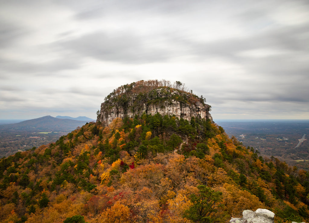 Pilot Mountain in the Fall North Carolina