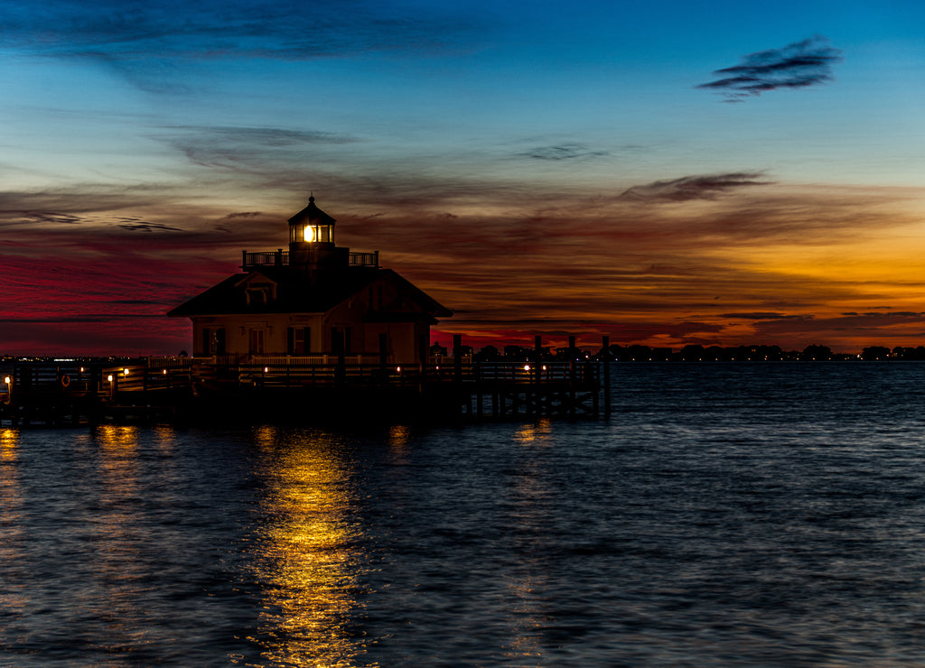 Lighthouse Before Sunrise North Carolina