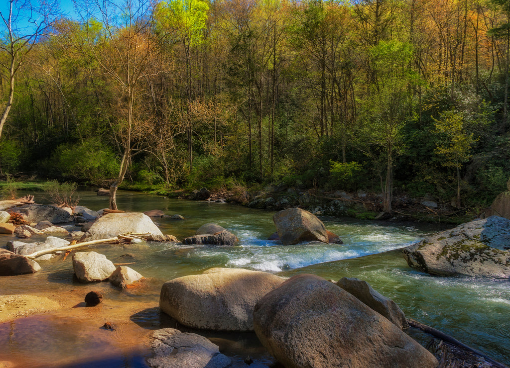 Elk River in Avery County North Carolina