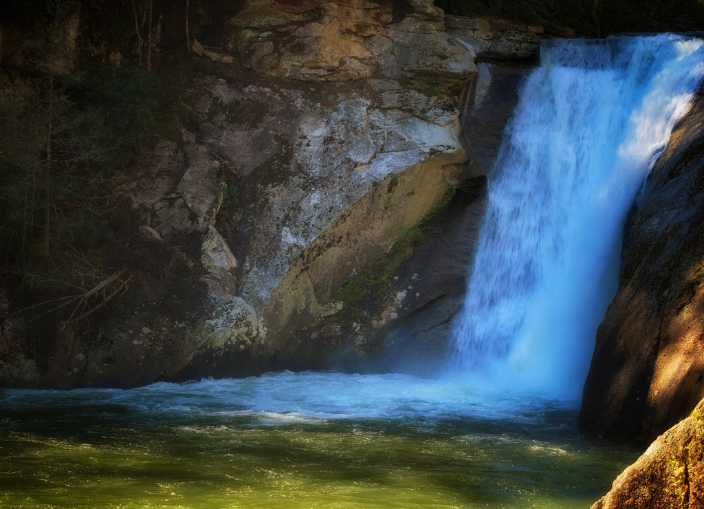 Elk River Waterfalls in Avery County North Carolina