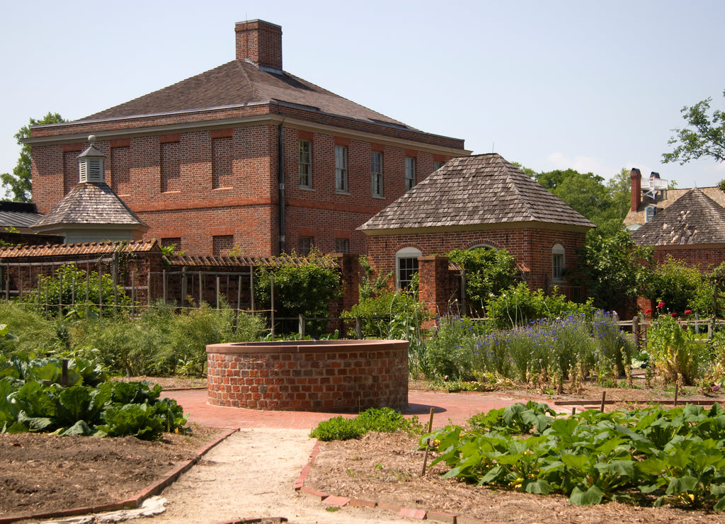 Kitchen Garden at Historic Tryon House in New Bern North Carolina