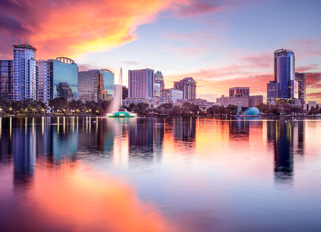 Silhouette of Orlando, Florida